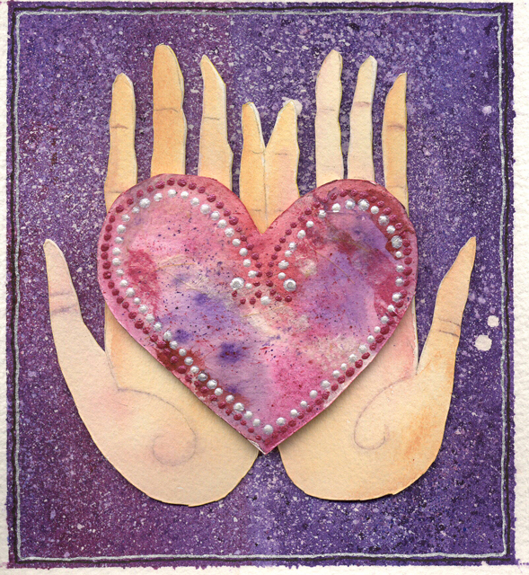 Painting: Heart Hands