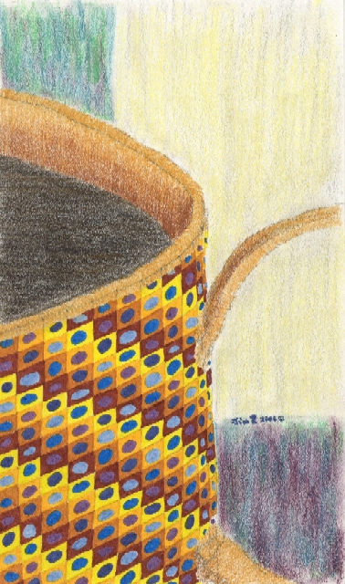 Painting: Oh That Second Cup