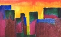 Painting: Big City Sunset