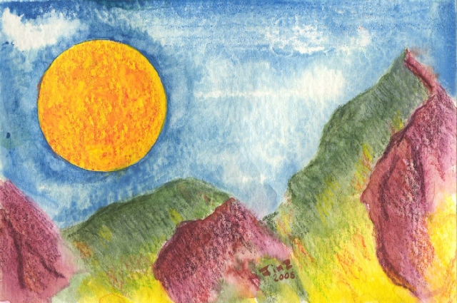 Painting: Moon II